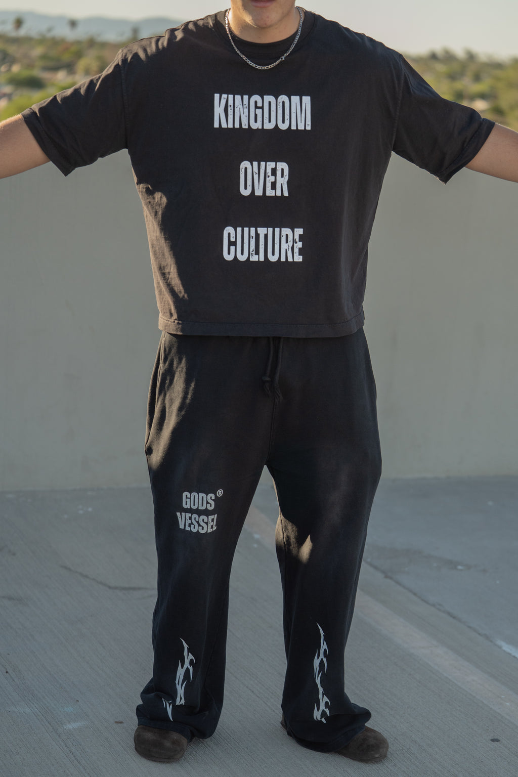 Kingdom Over Culture Heavyweight Oversized Vintage Tee.