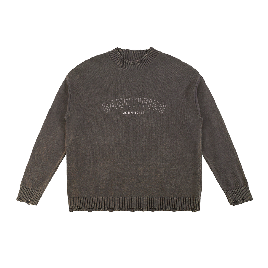 Vintage Washed "Sanctified" Sweater