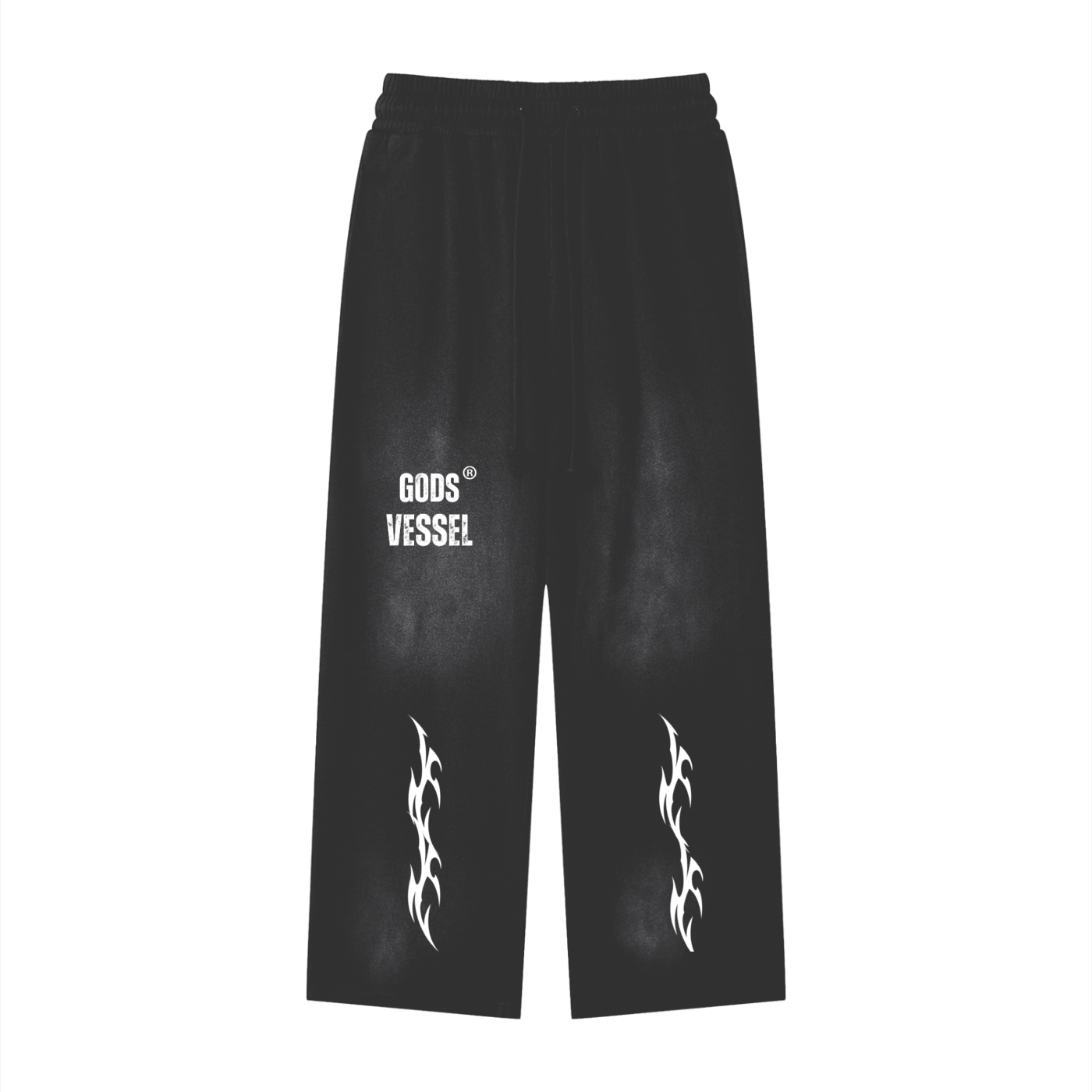 Gods Gotchu Acid Washed Streetwear Sweatpants.