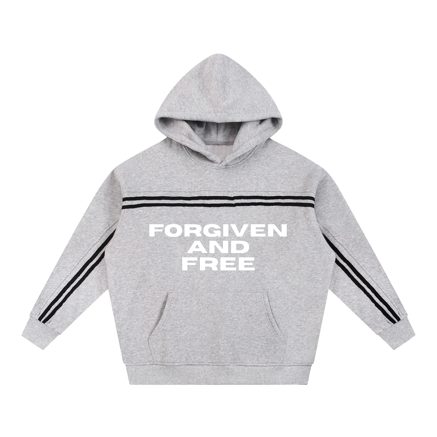 Sun Fade "Forgiven And Free" Steetwear Hoodie.