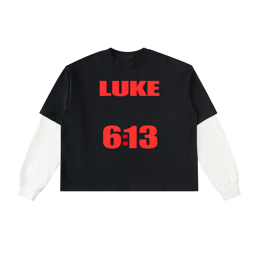 Luke 6:13 Heavyweight Oversized Long Sleeve