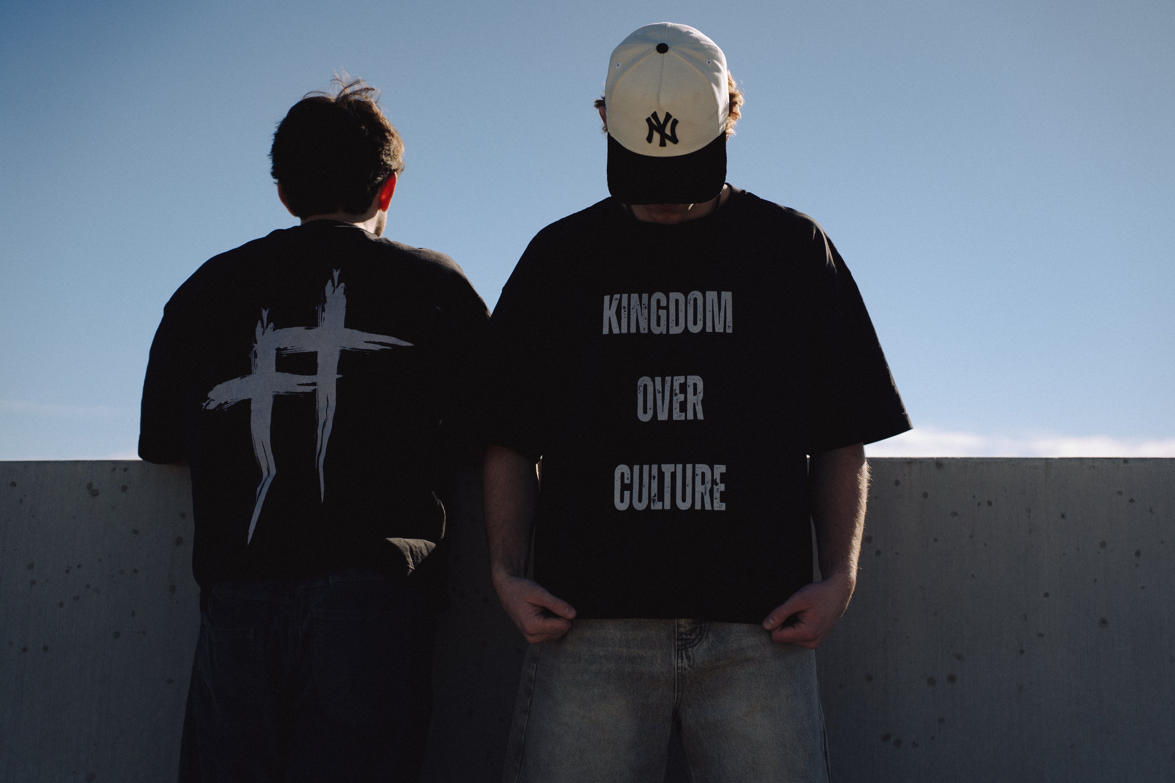Vintage Washed Unisex "Kingdom over Culture" Tee