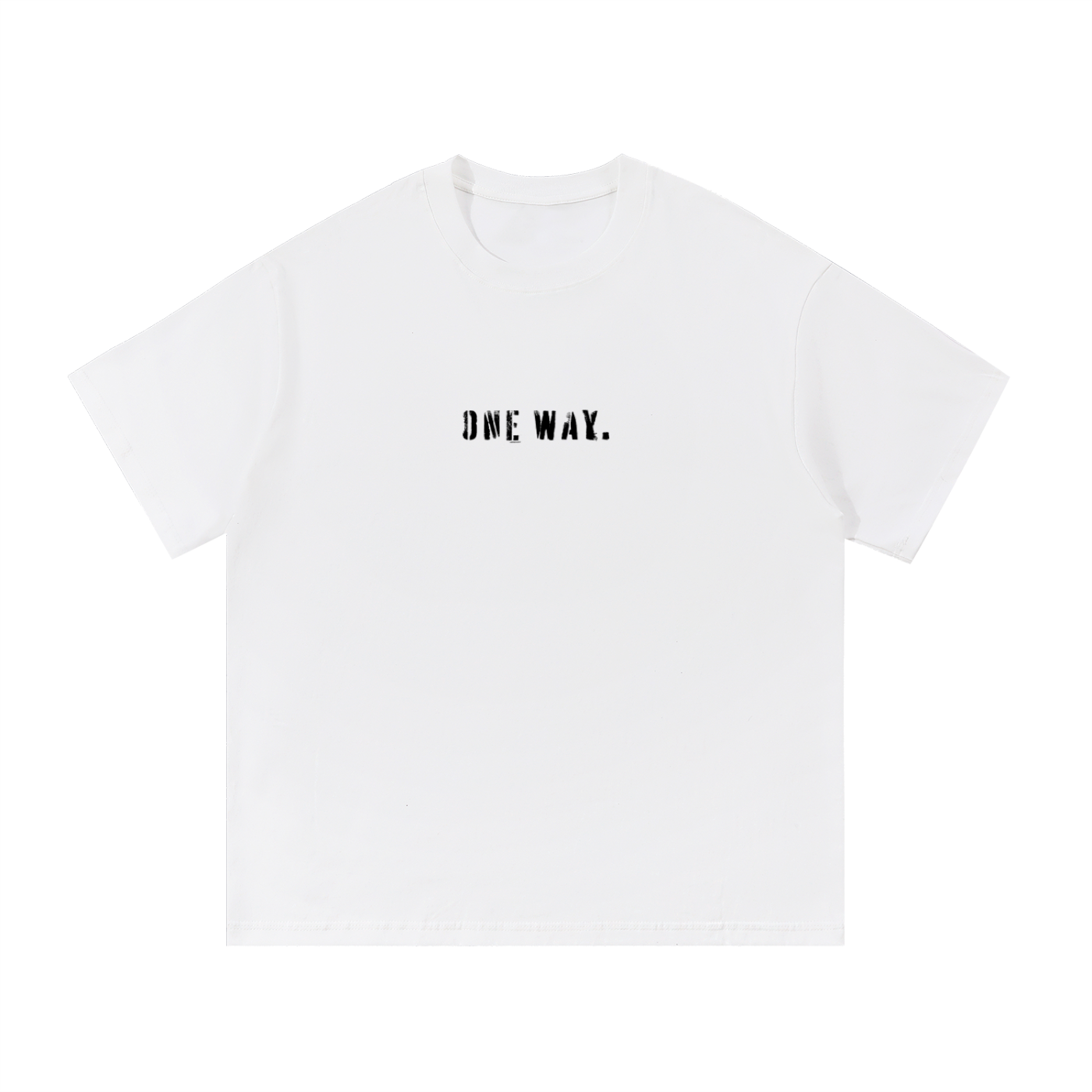 Oversized "One Way" Heavyweight Tee
