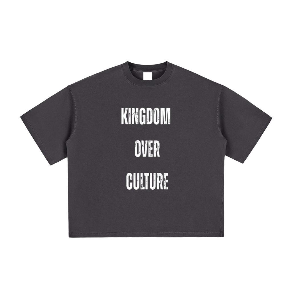 Kingdom Over Culture Heavyweight Oversized Vintage Tee.