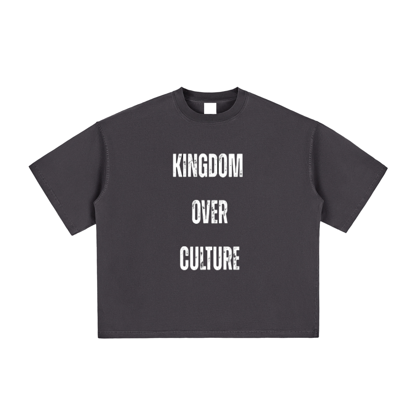 Kingdom Over Culture Heavyweight Oversized Vintage Tee.