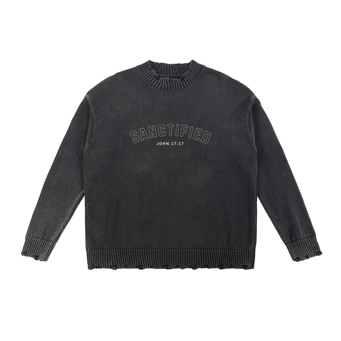 Vintage Washed "Sanctified" Sweater