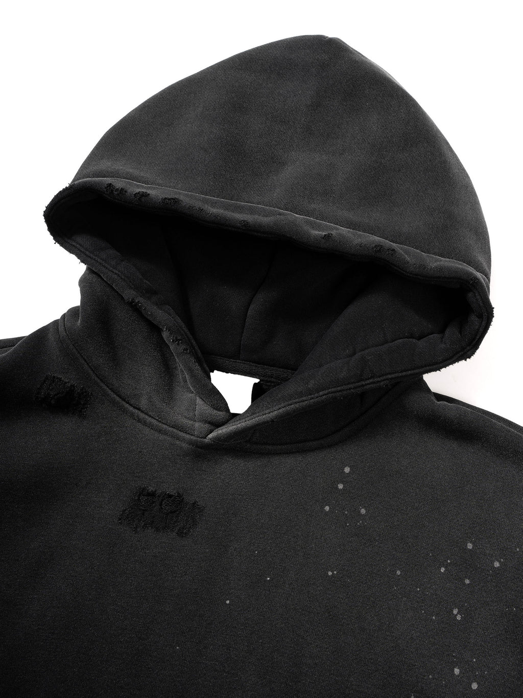 Gods Not A Trend Vintage Acid Washed Hoodie.